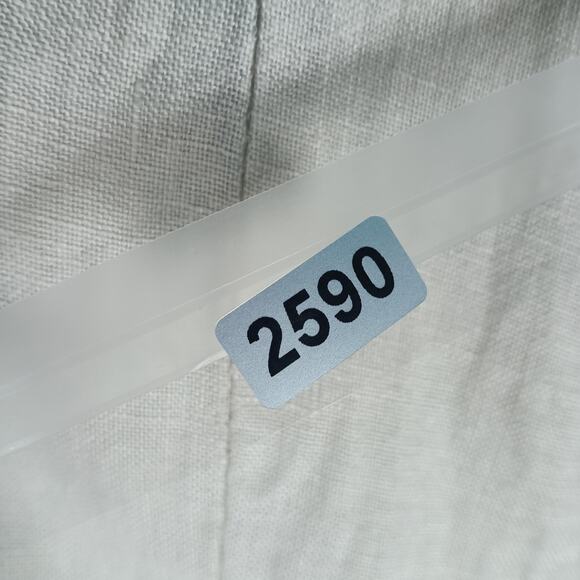 Tera Bora Cottage Dress Womens Small Beige Linen Floral Pockets Ruffle Prairie - Picture 11 of 11